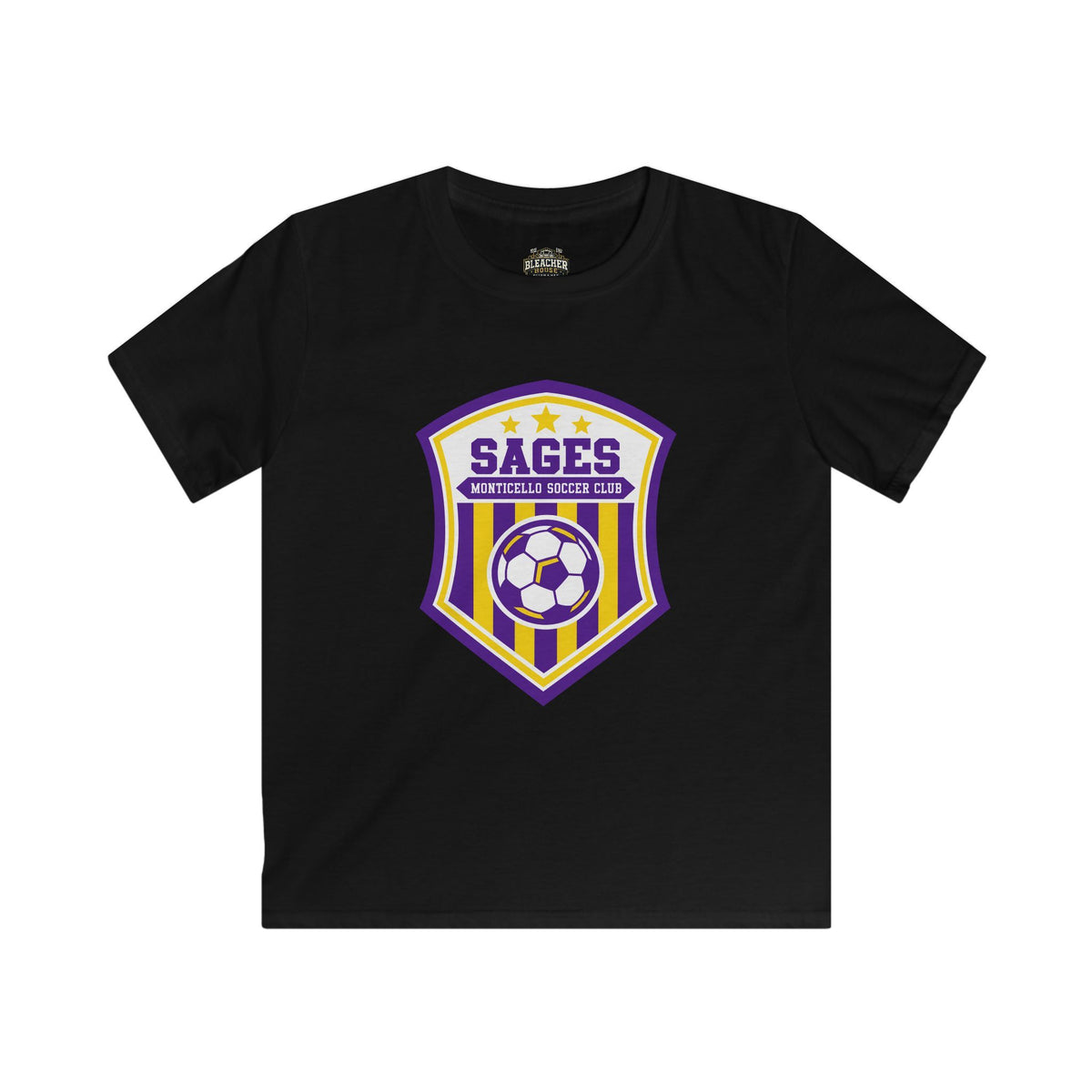 YOUTH Monticello Soccer Club Crest T shirt
