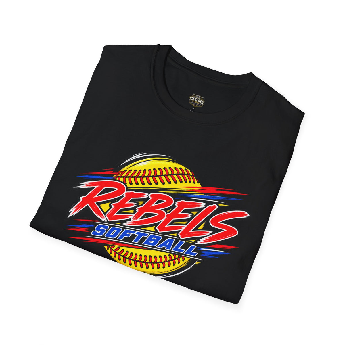 Rebels Softball T-Shirt — Bold Team Graphic Tee