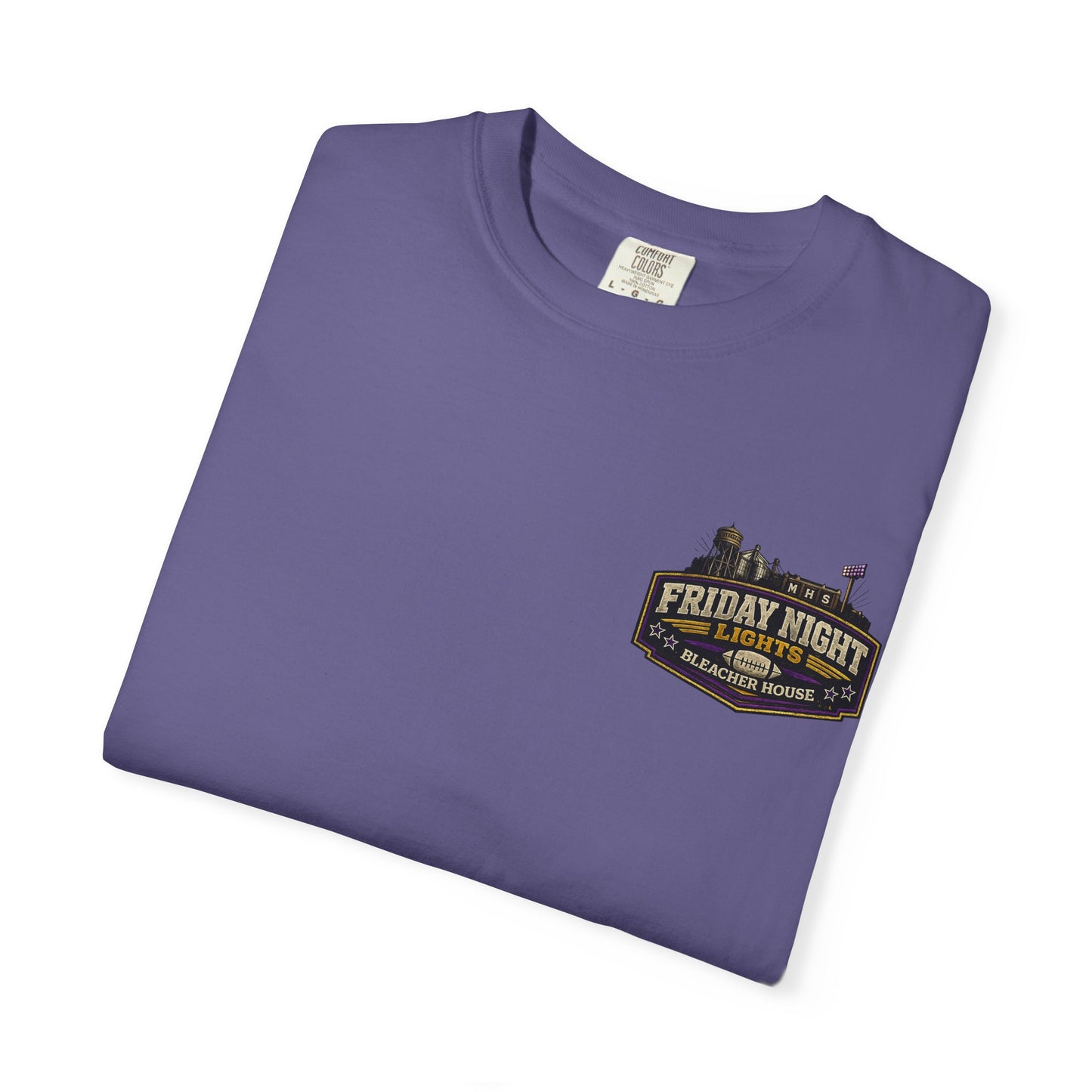 Friday Night Lights T shirt - MONTICELLO Edition - Collector's Edition (Front Patch + Back Design)