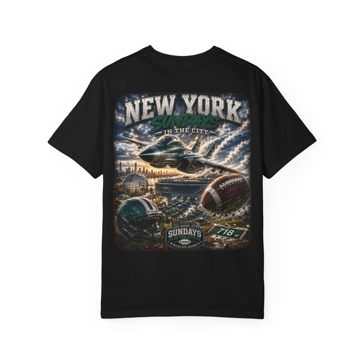 Sundays In The City - NEW YORK JETS Edition - Collector's Edition (Front Patch + Back Design)