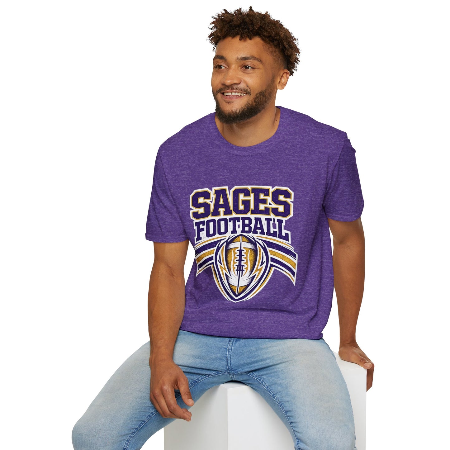 Sages Football T-Shirt — Vintage Collegiate Team Tee