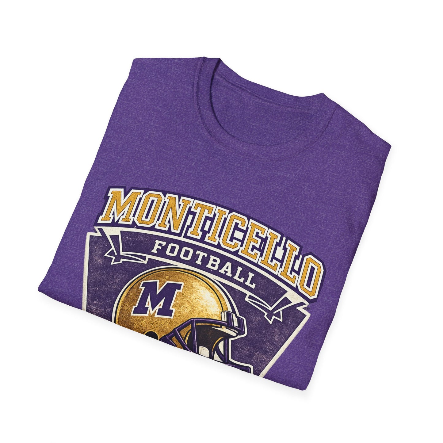 Monticello Football T-Shirt — Vintage Helmet Tee