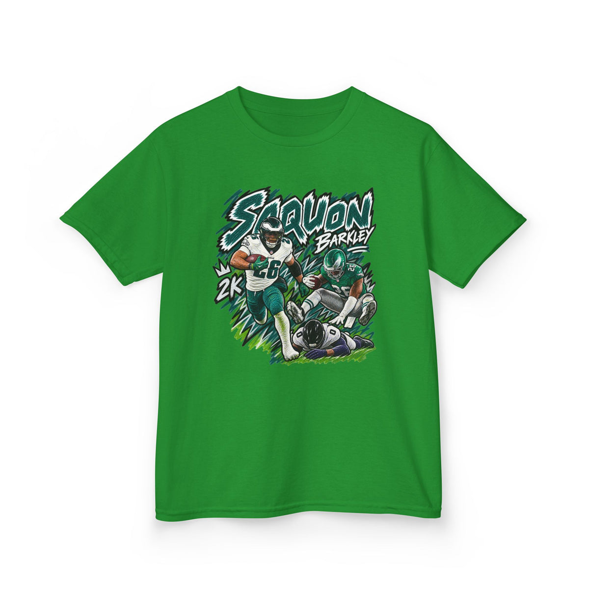 YOUTH Saquon Barkley Graphic T-Shirt - Sunday Standouts Sketch Series