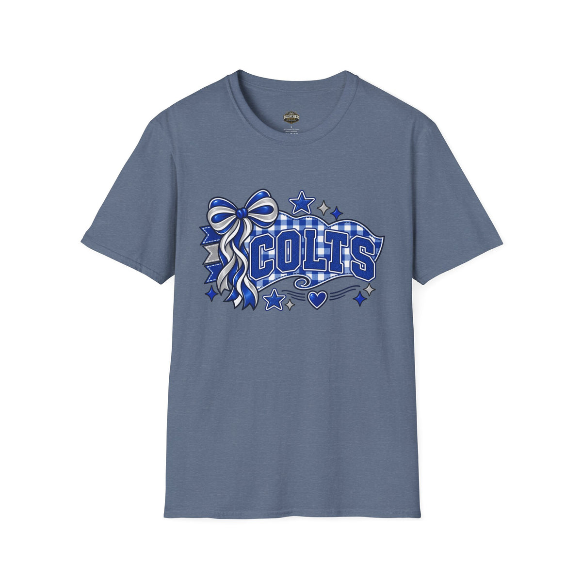 Colts Ribbon & Banner T-Shirt — Team Spirit Tee