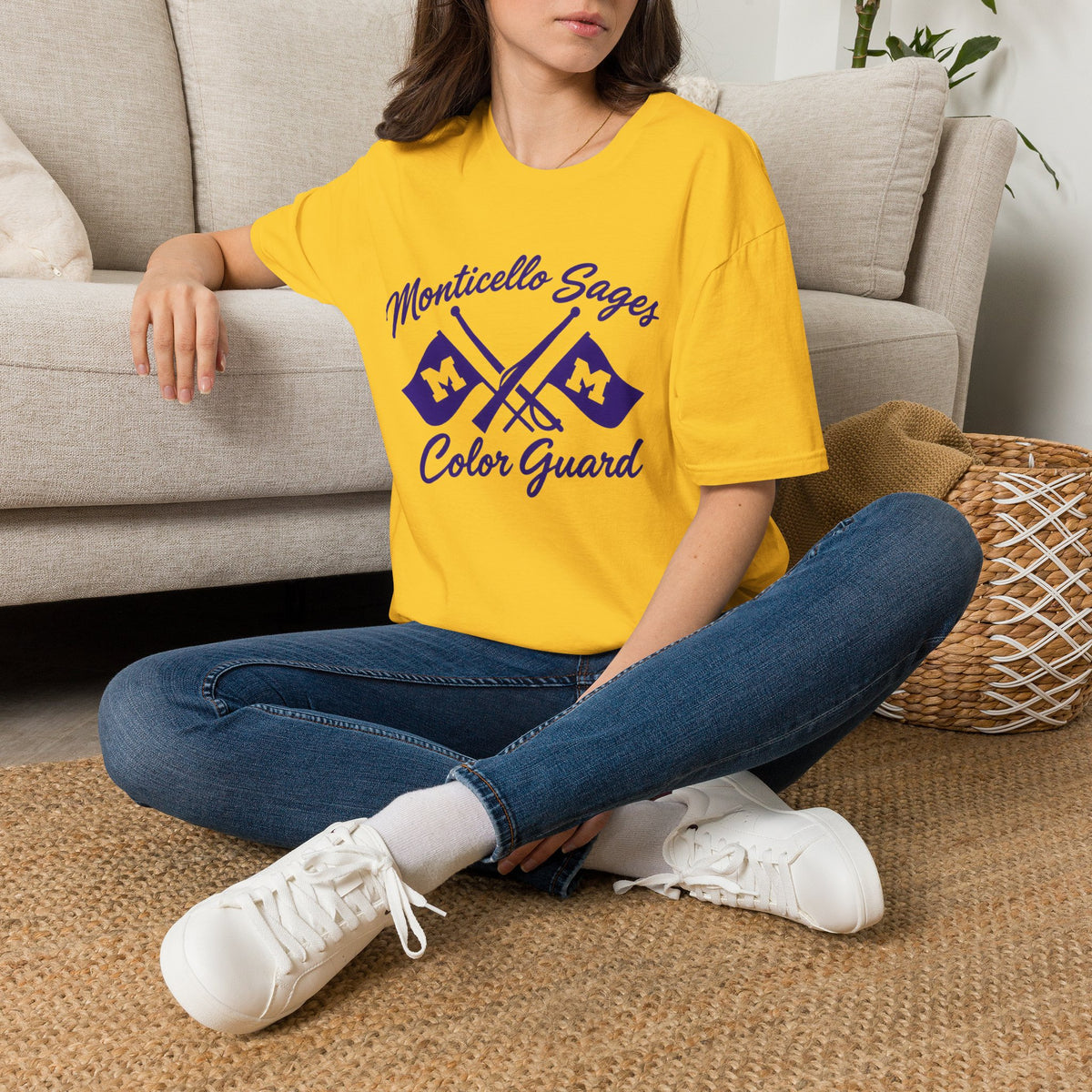 Monticello Sages Aesthetic Color Guard T-Shirt