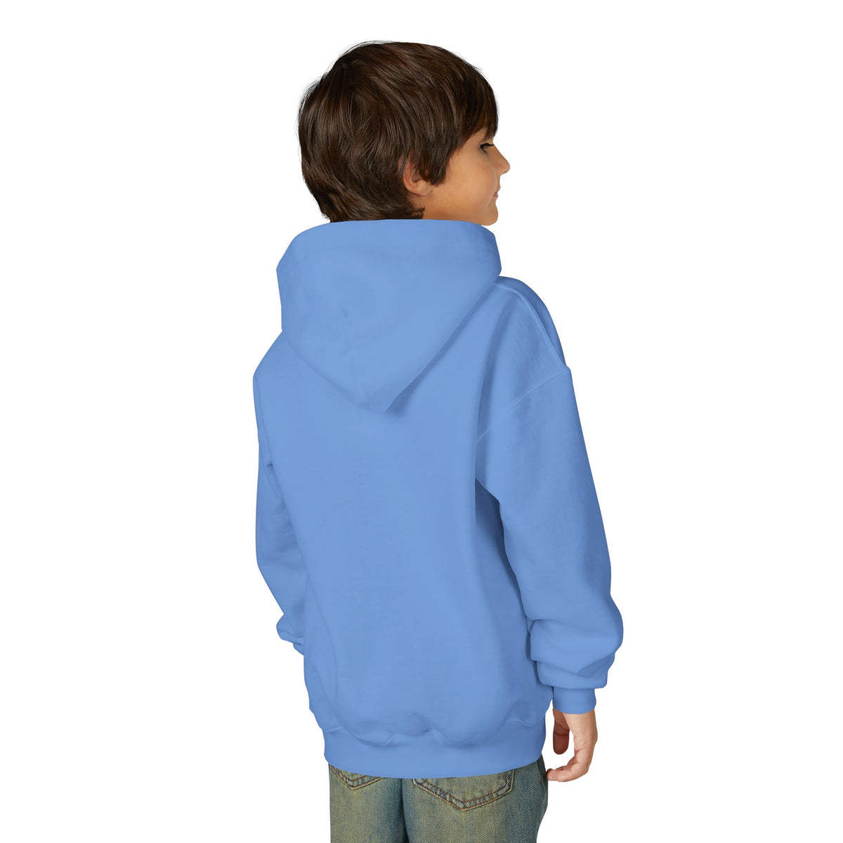 YOUTH Miners Baseball Hoodie — Pickaxe Cross Logo Graphic