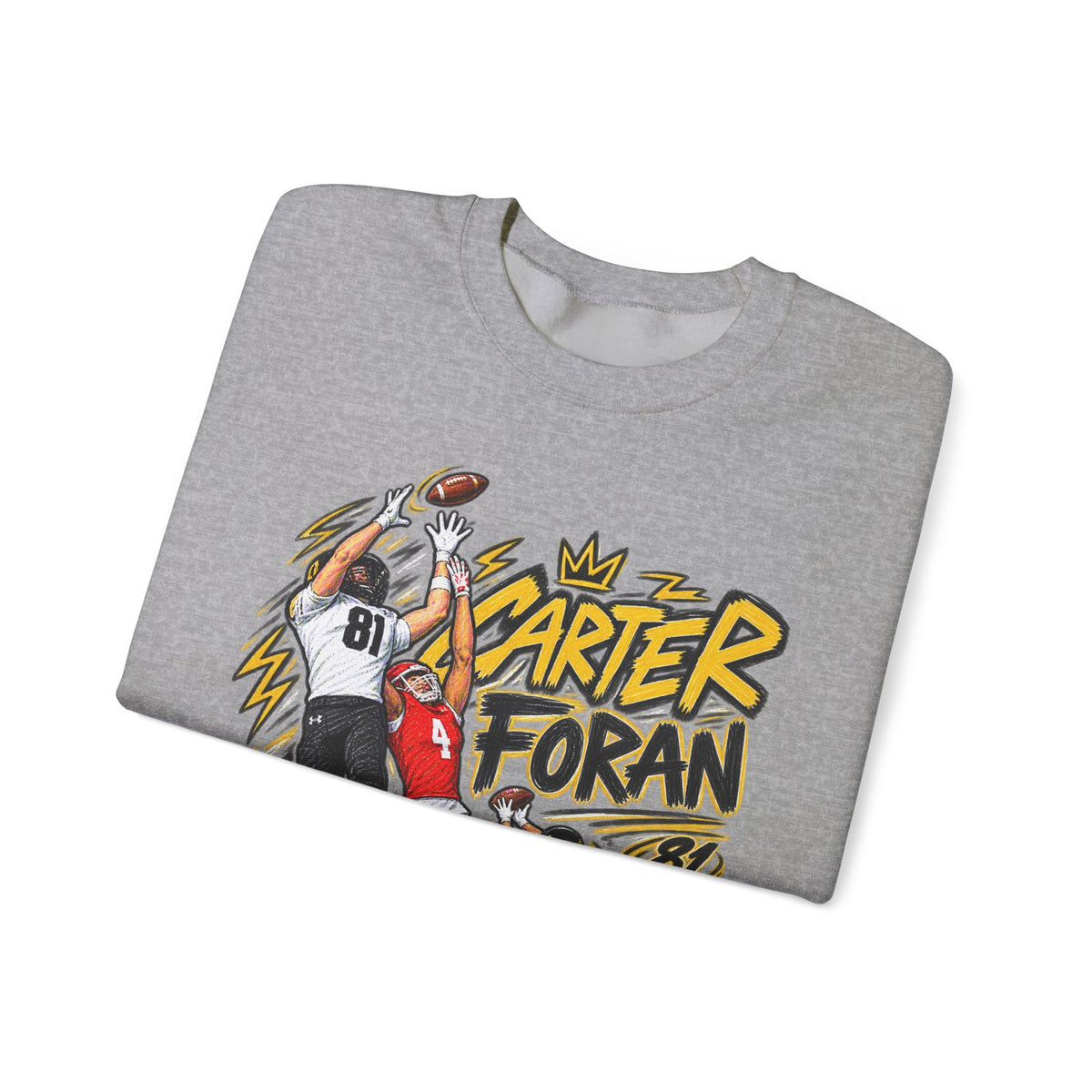 CARTER FORAN Graphic Crewneck - Saturday Standouts Sketch Series