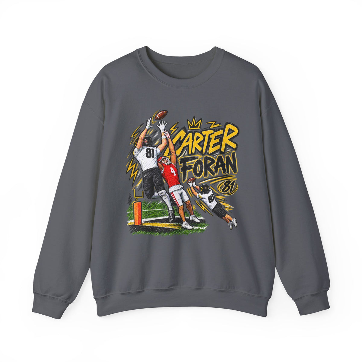 CARTER FORAN Graphic Crewneck - Saturday Standouts Sketch Series