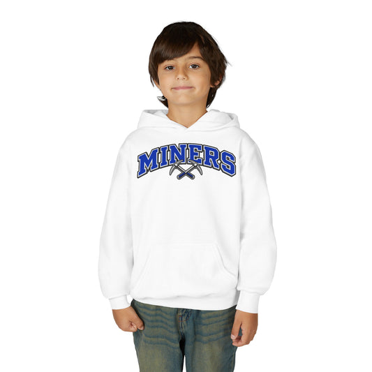 YOUTH Miners Block Letter and Logo Hoodie