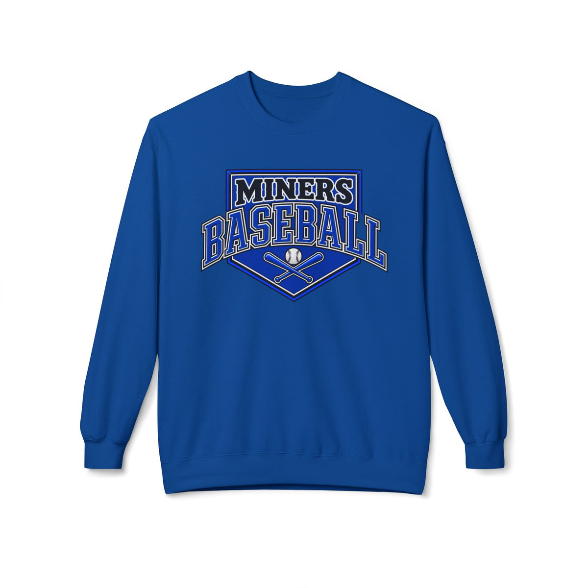 Miners Baseball Crewneck Sweatshirt